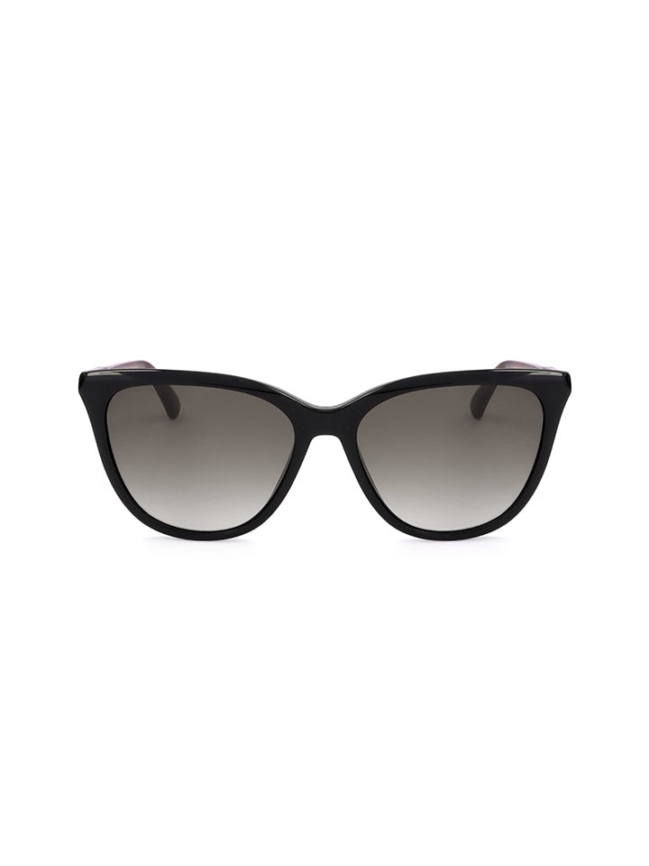 Longchamp Damen-Sonnenbrille in Schwarz/ Grau günstig kaufen 56