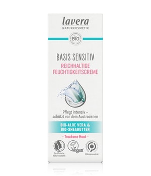 lavera Basis sensitiv Reichhaltige Feuchtigkeitscreme Tagescreme-50 ml