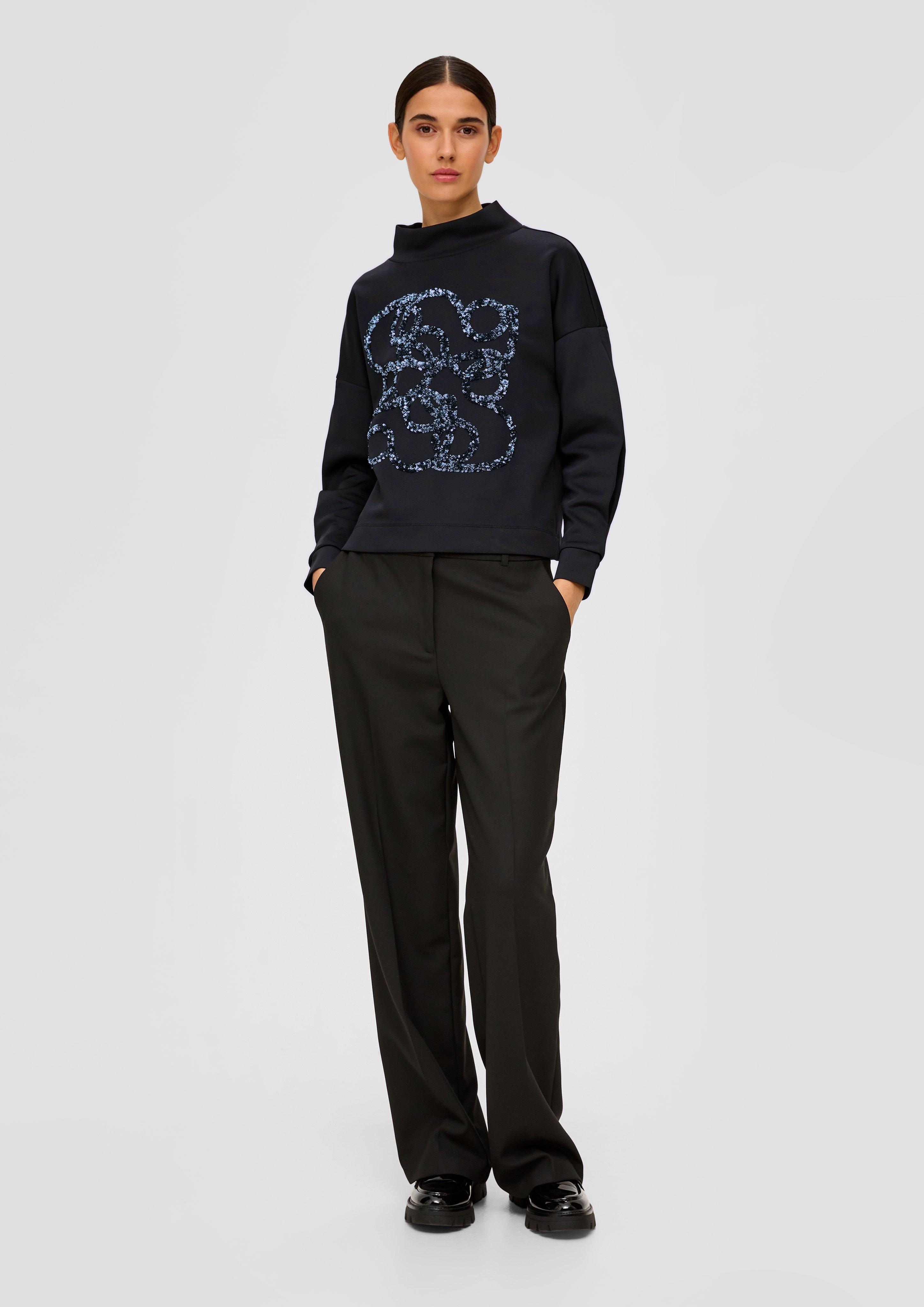 Sweatshirt mit Pailletten-Artwork  2138366-99D4