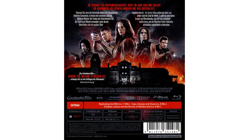 Resident Evil: Welcome to Raccoon City