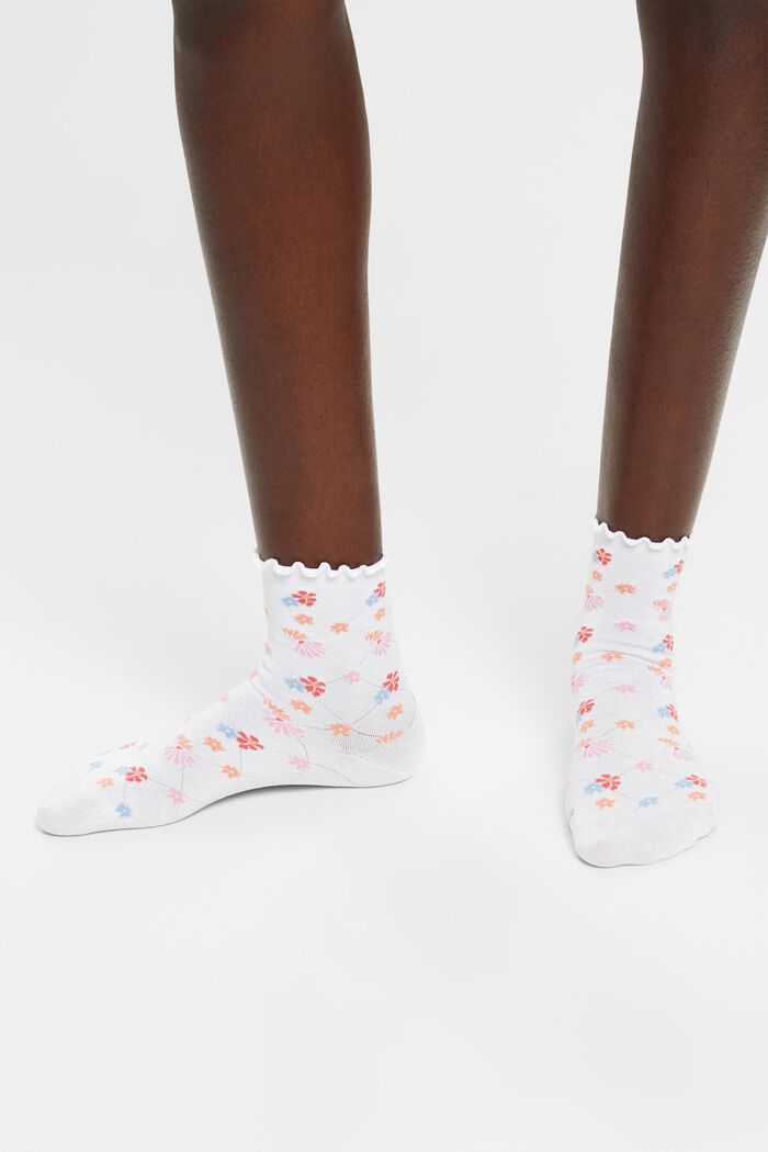 2er-Pack Socken mit Wellensaum