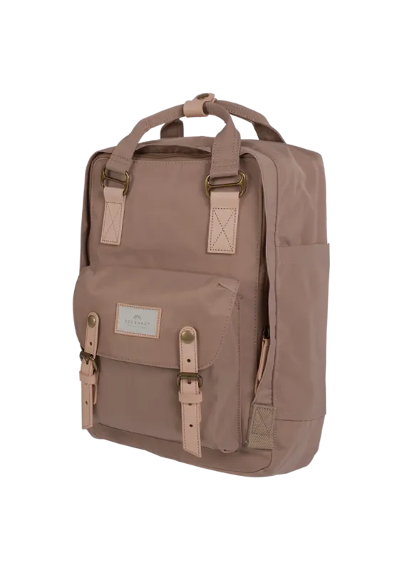 Doughnut Macaroon Backpack - hazelnut