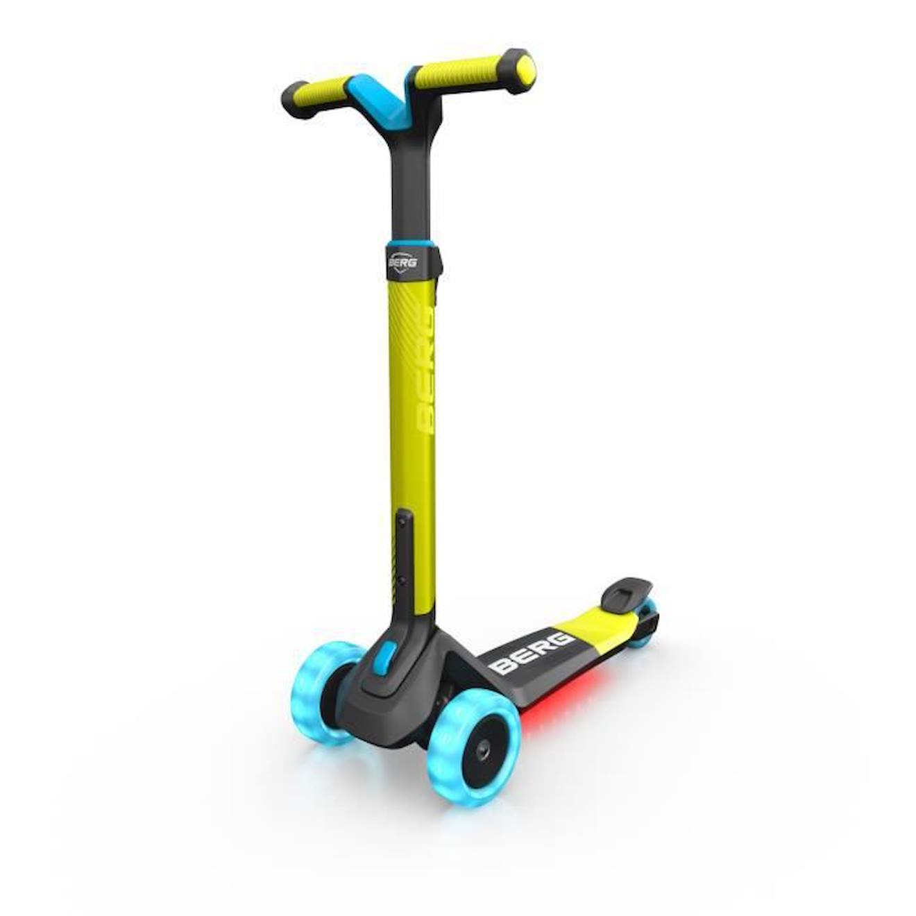 BERG Nexo trottinette lumières pont LED Vert citron vert