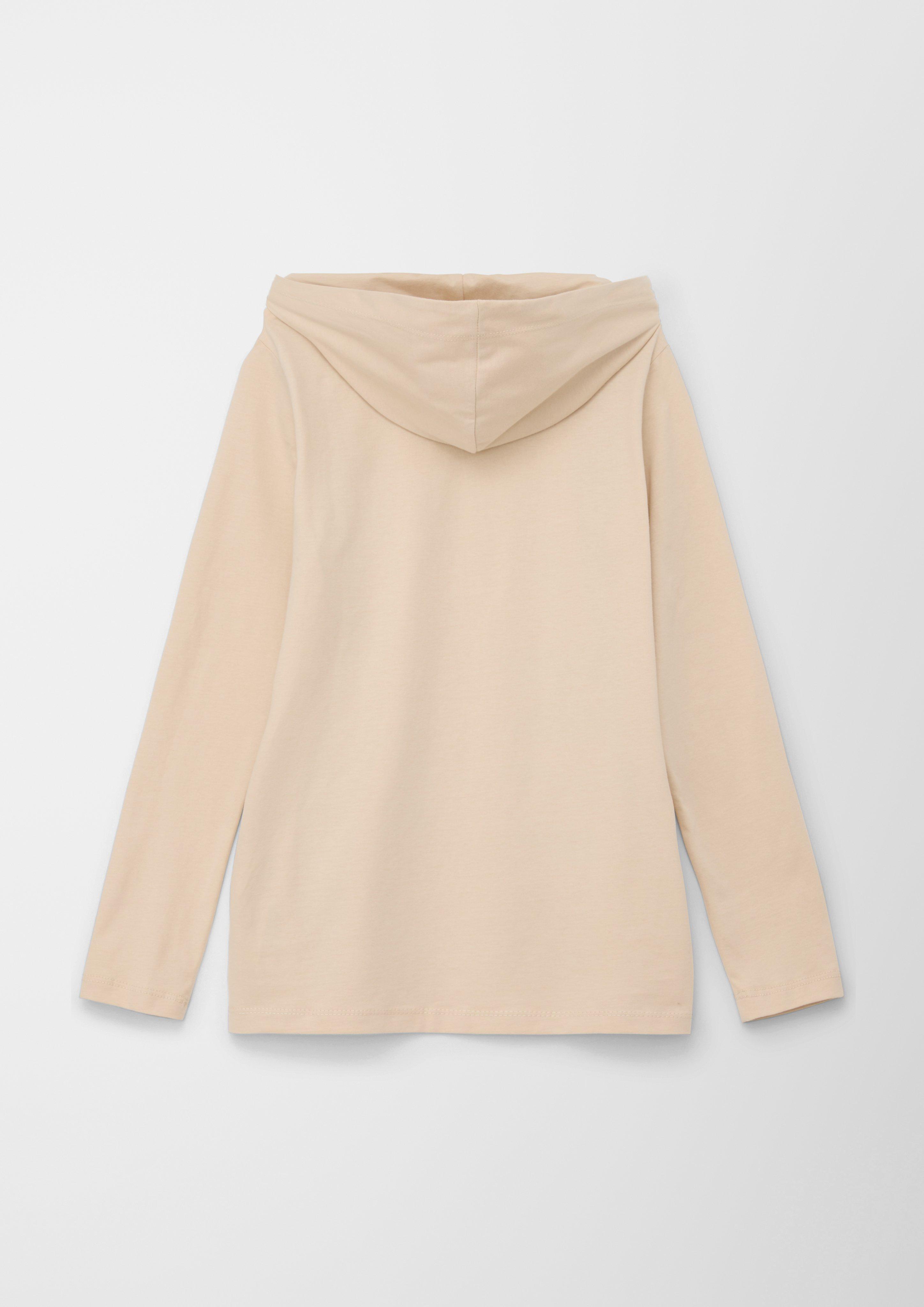 Kapuzenshirt aus Baumwolljersey  2123058-8120