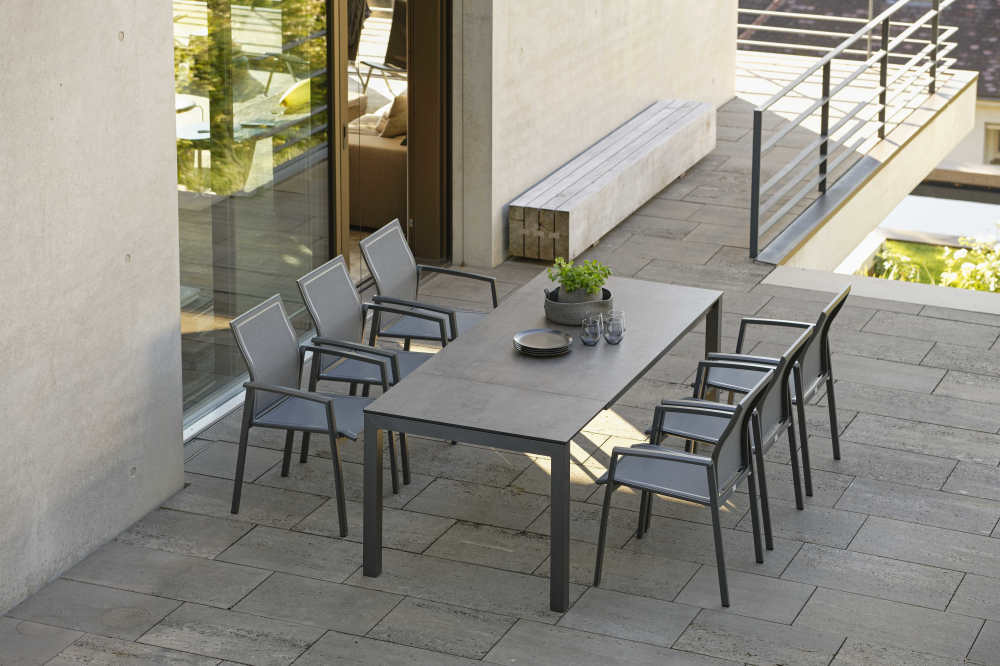 Gartentisch Silverstar Smoky
