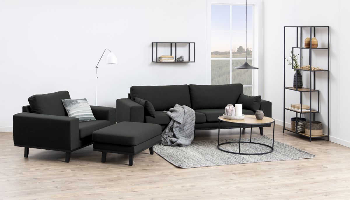 Couchtisch Seaford Eiche Ø 80 cm