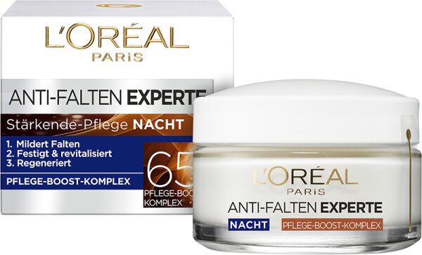 L'Oréal Paris Anti-Falten Experte 65+ Vitamin Komplex Nachtcreme