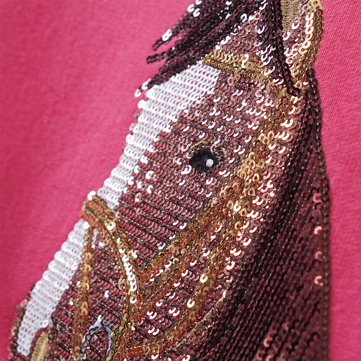 Mädchen Sweatkleid mit Pailletten