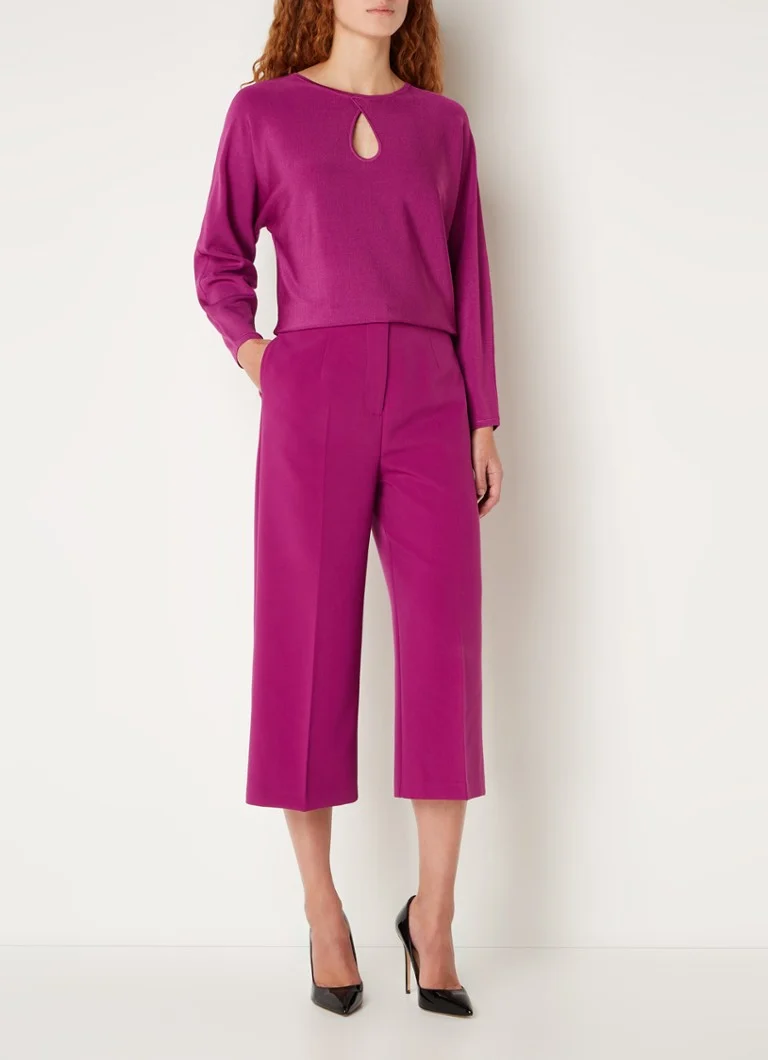 Sukienka typu slip dress marki Phase Eight Aubrielle, z wysokim stanem i luźnym krojem, z kieszeniami bocznymi.