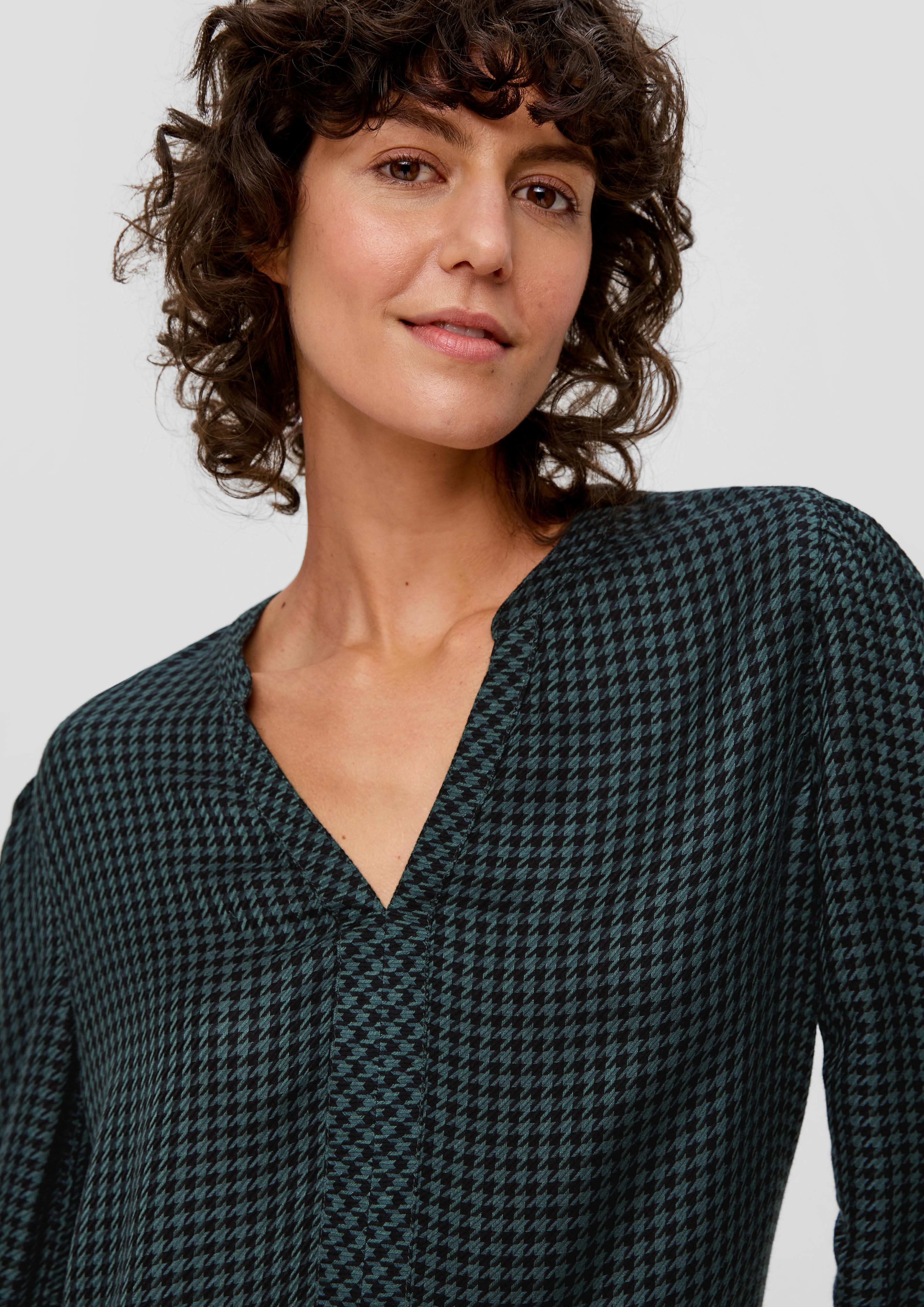 Blusenshirt aus Viskosemix  2136022-79N7