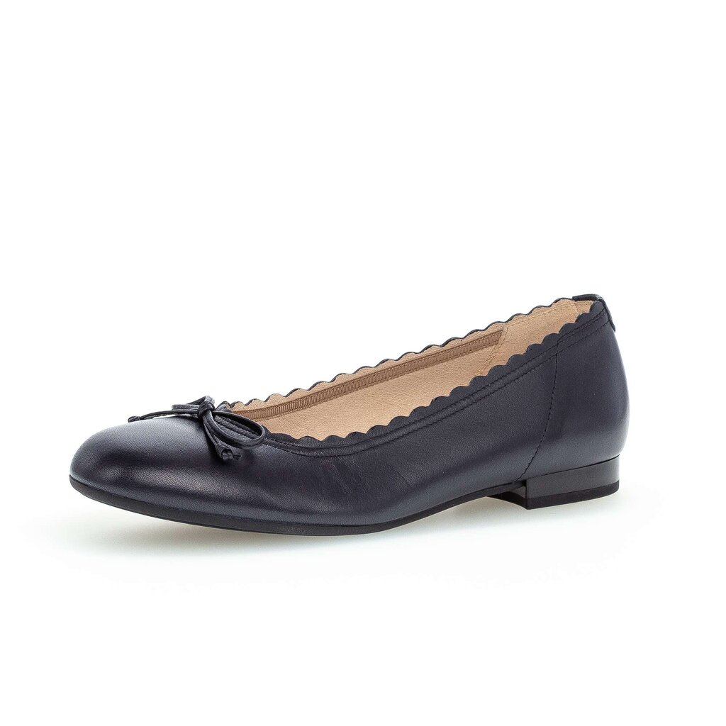 Gabor comfort Eleganter Ballerina blau