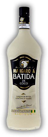 Batida de Coco 1,0 Liter Batida de Coco 1,0 Liter Das Lieblingsgetränk der Brasilianer ist Batida de Côco mit dem exotischen Flair der Kokosnuss. 1	 Liter - Vol 16%