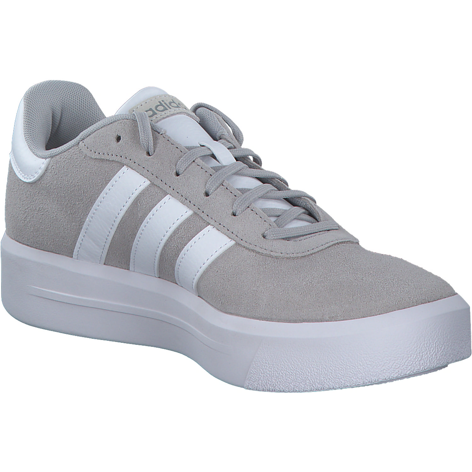 Adidas Court Platform Suede, Schnürschuhe, Grau
