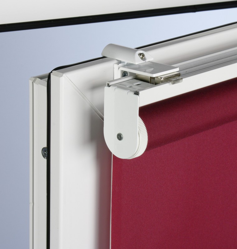 Bella Casa Mittelzug-/Springrollo, ca. 130 x 60 cm, Bordeaux