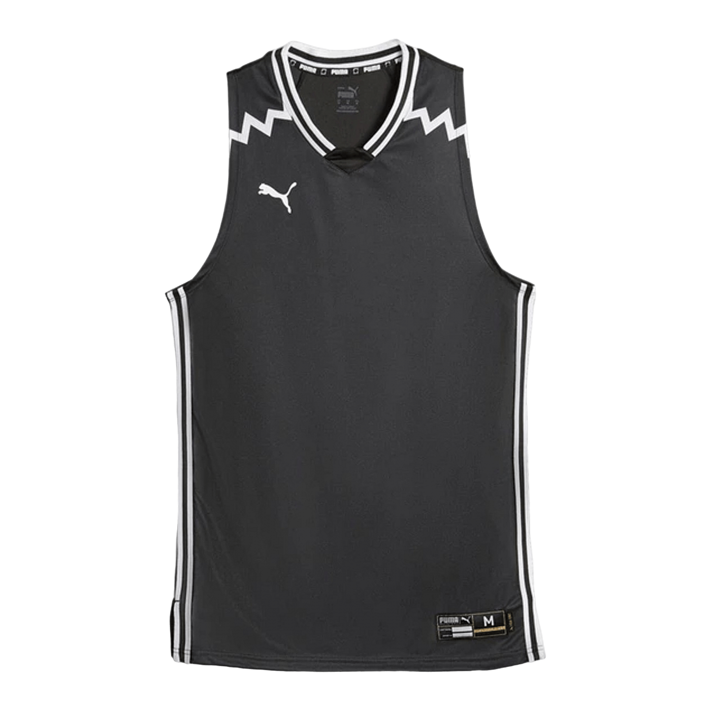 PUMA Hoops Team Game Trikot Kids Schwarz F01