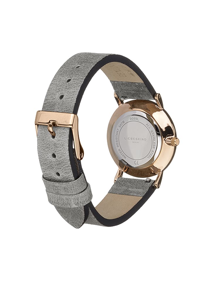 LIEBESKIND BERLIN Armbanduhr in Grau günstig kaufen onesize