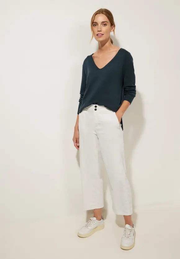 Street One Casual Fit Babycord Hose