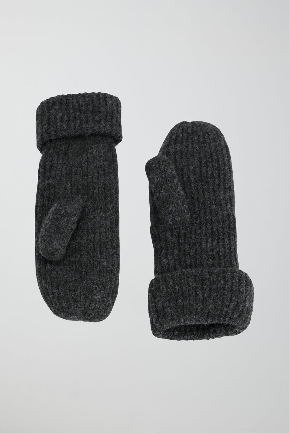 Rib mittens