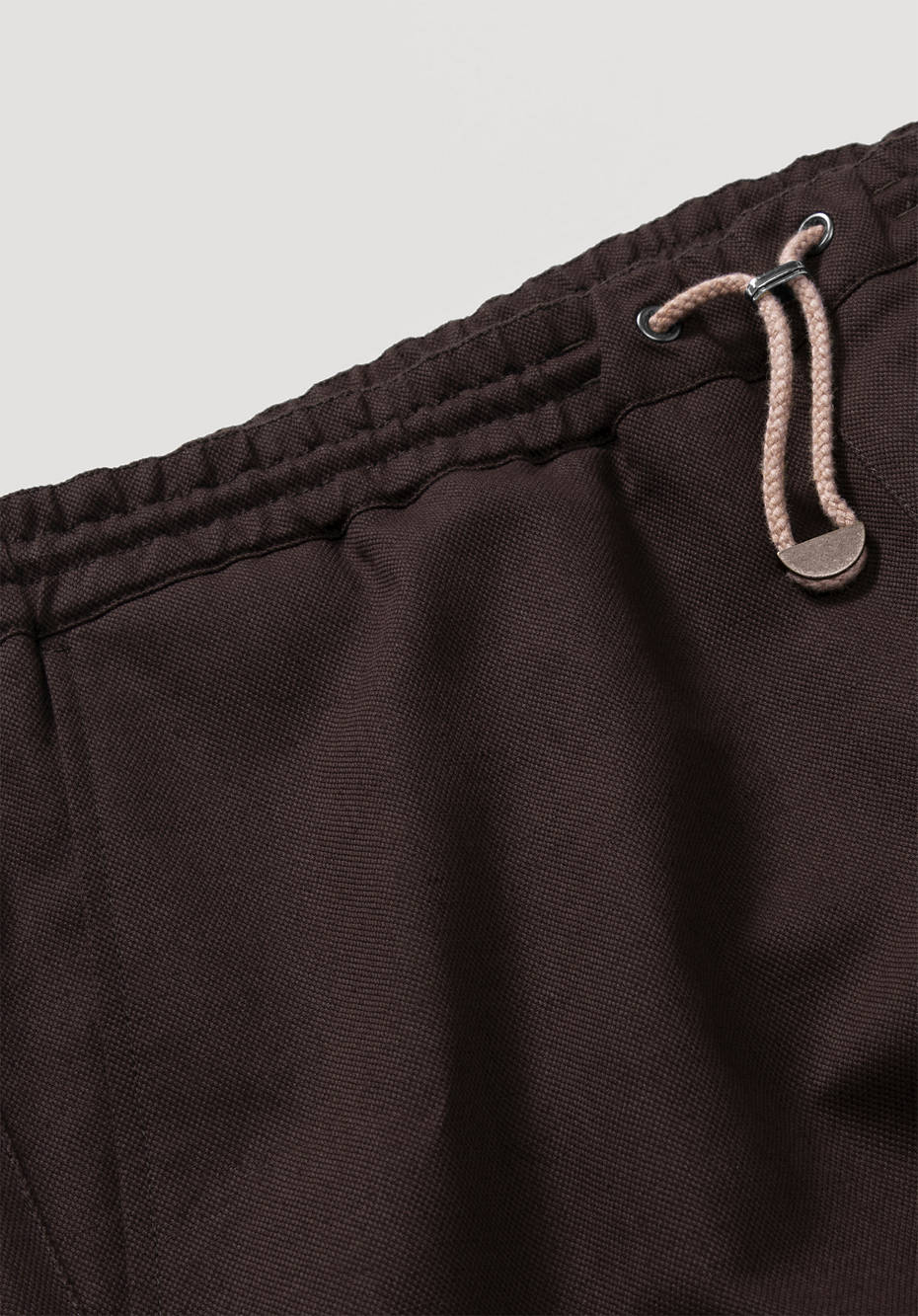 Sommerhose aus Bio-Baumwolle mit Leinen