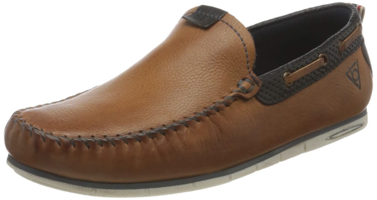 BUGATTI Komfort Slipper braun