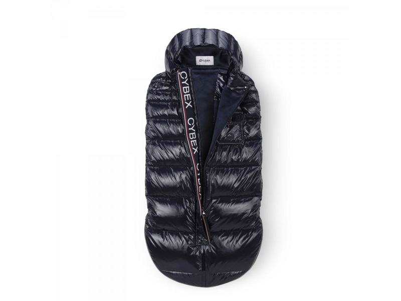 Chancelière hiver premium pour poussettes Mios et Priam Bleu blue