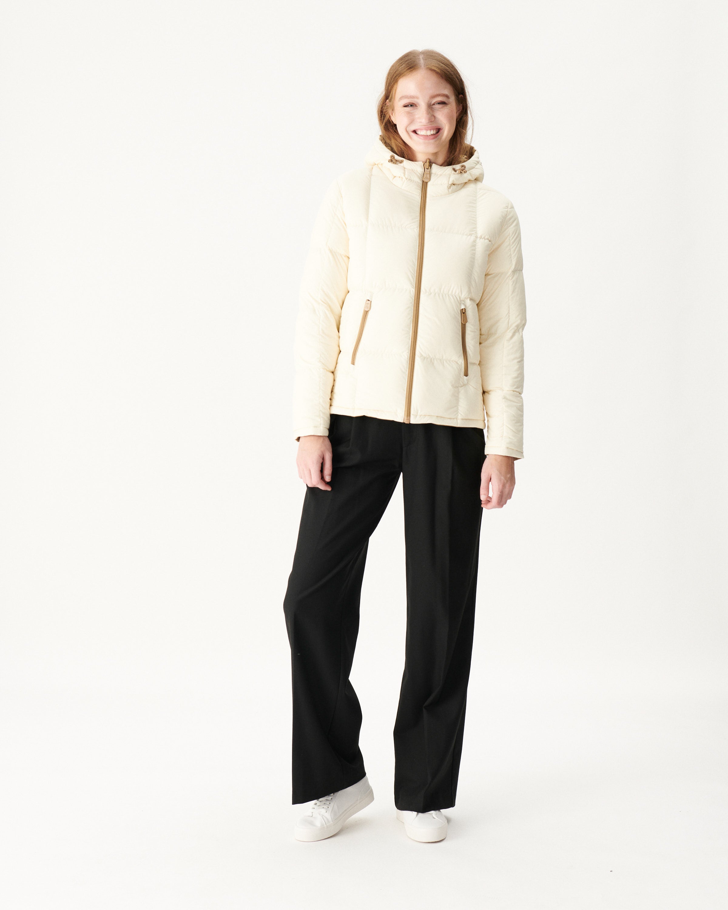Doudoune réversible Grand Froid Beige/Ecru Victoria