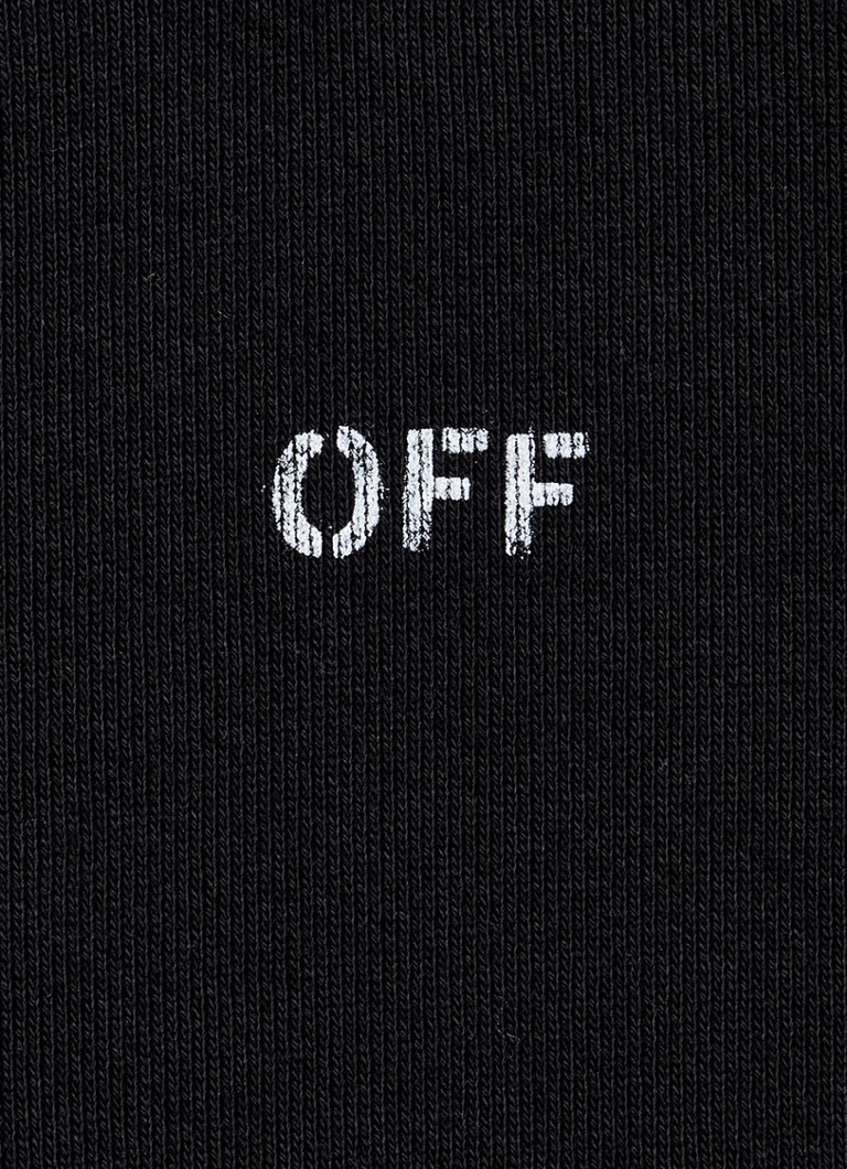 Pulover Off-White cu logo Off Stamp