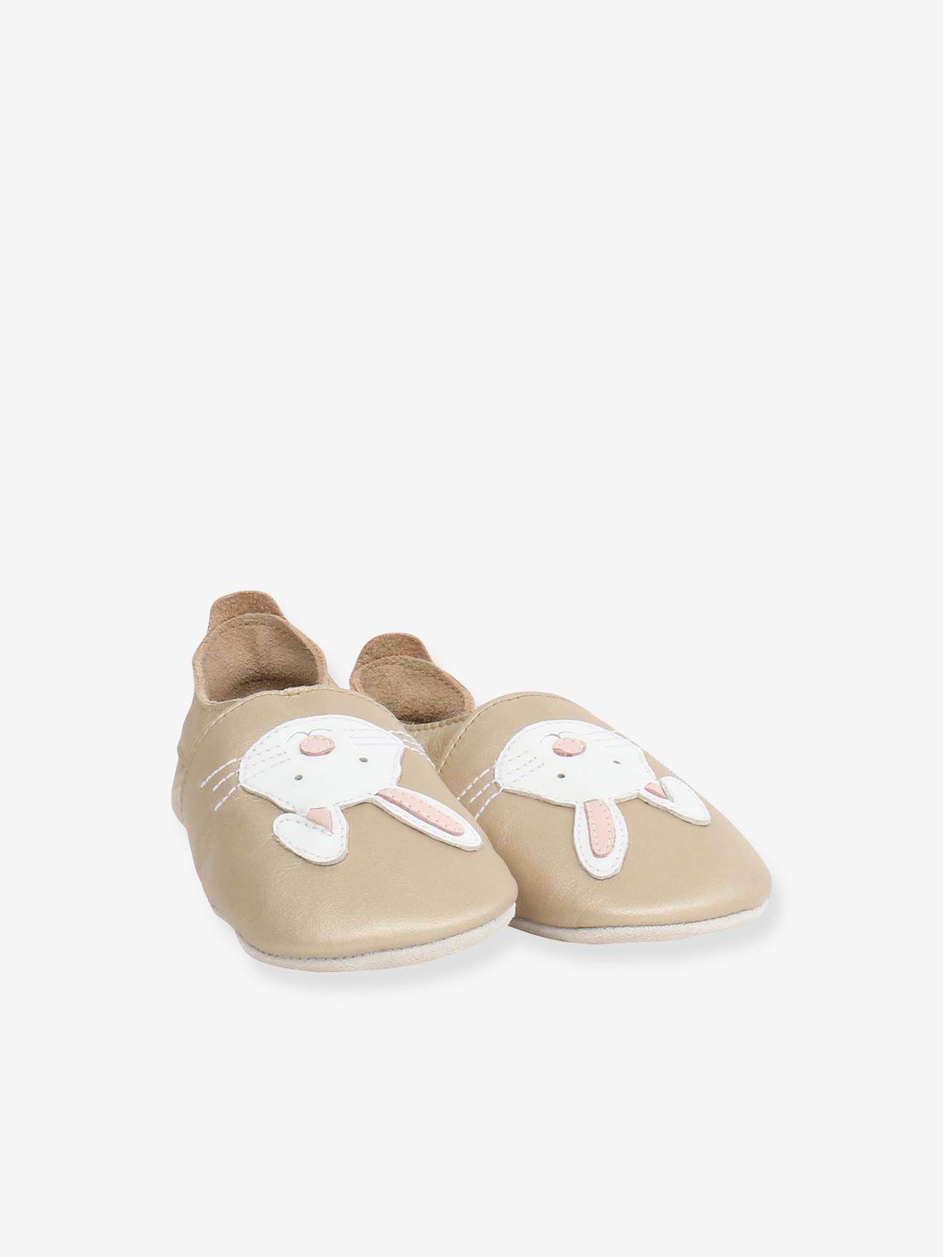 Chaussons Soft Soles BOBUX rabbit gold