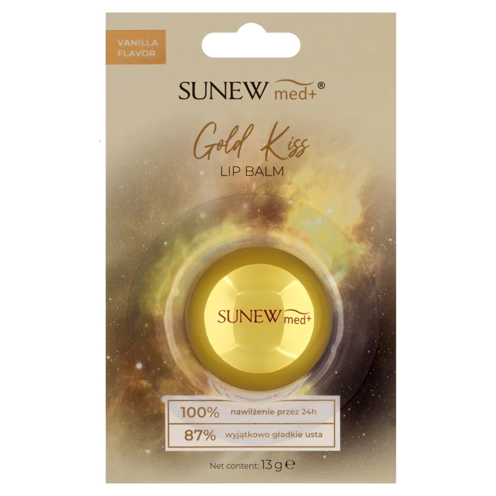 Sunew Med+ Gold Kiss Vanilla Lip Balm