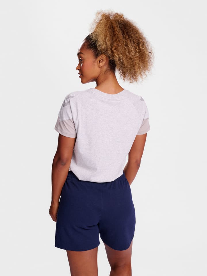 Hummel Hummel T-Shirt Raglanärmel Hmltravel Damen in LIGHT GREY MELANGE günstig kaufen M