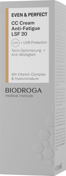 Biodroga Medical Institute Even & Perfect CC Cream Anti Fatigue  Augencreme