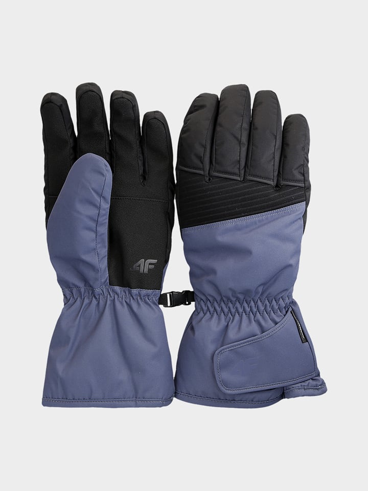 4F Ski-/Snowboardhandschuhe in Blau/ Schwarz günstig kaufen