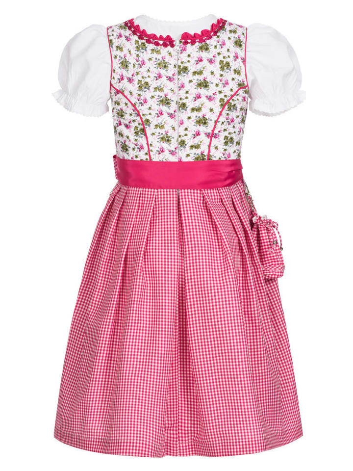 Nübler Kinderdirndl 3-teilig Natalie in Weiß günstig kaufen