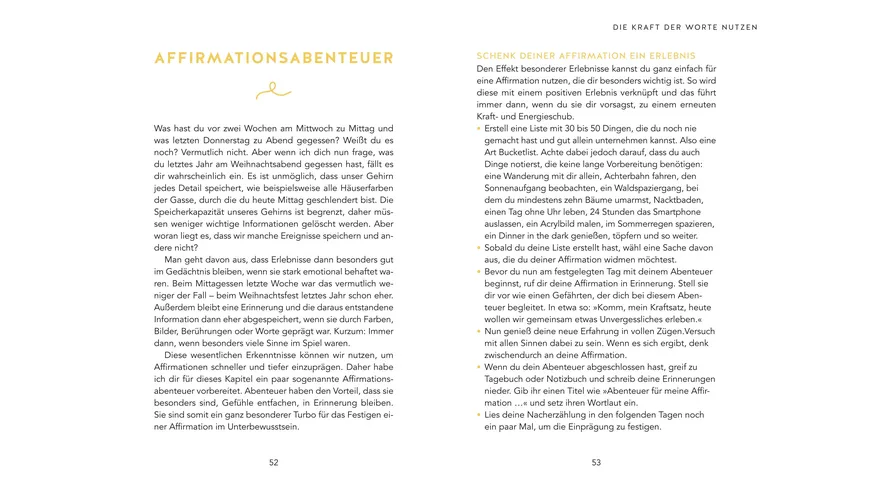 Wenn ein Satz dein Leben verändert