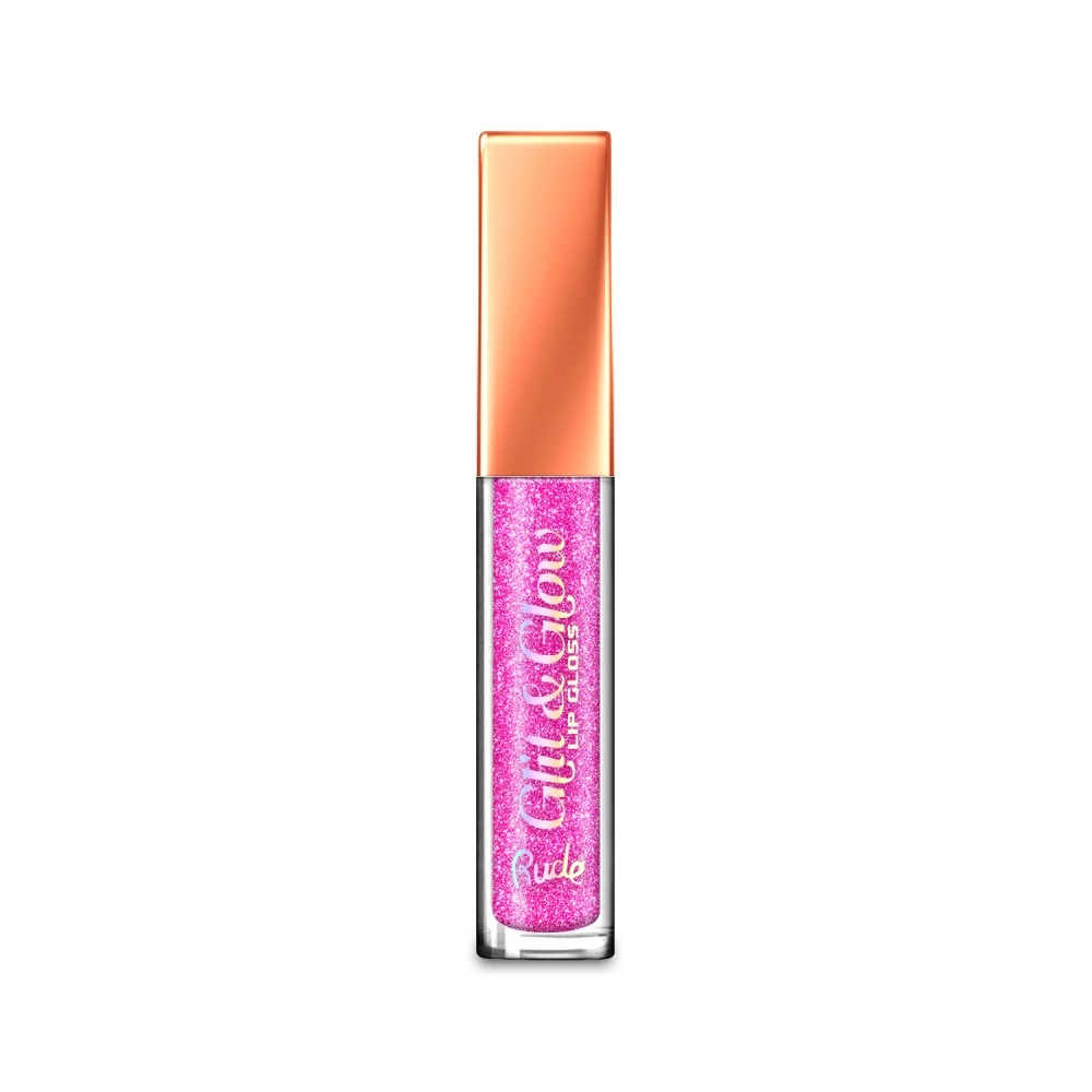 Rude Cosmetics RUDE GLIT AND GLOW Glitter Lip Gloss - Tease Me Gloss à lèvres
