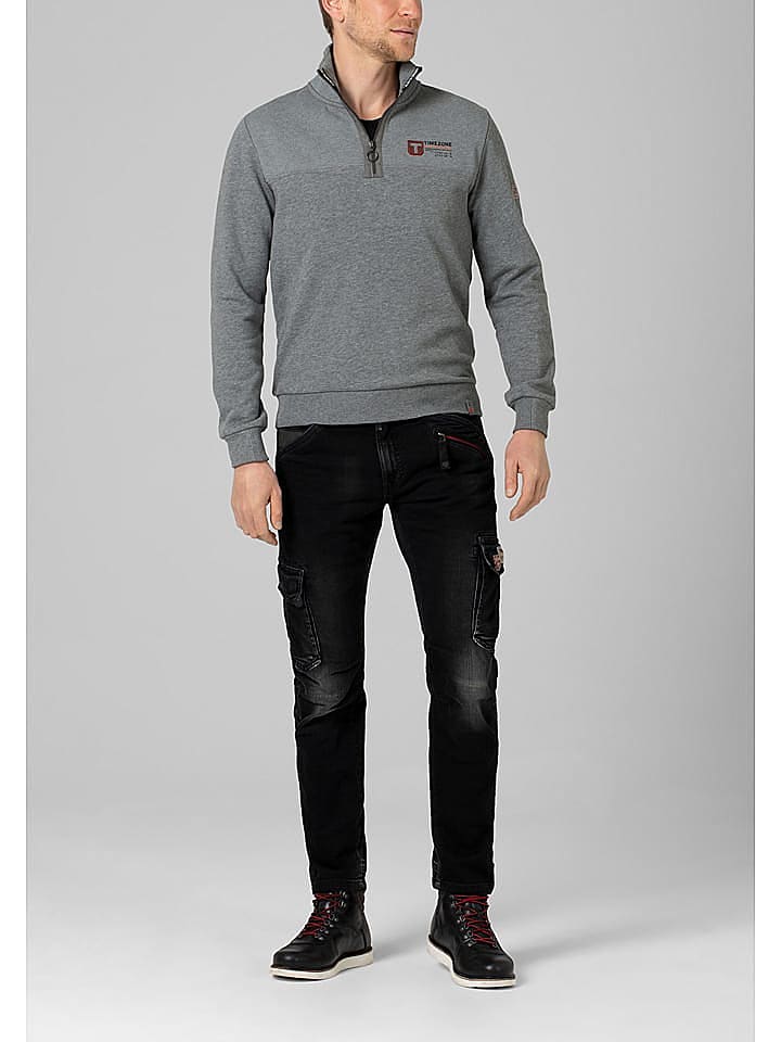 Timezone Sweatshirt in Grau günstig kaufen M