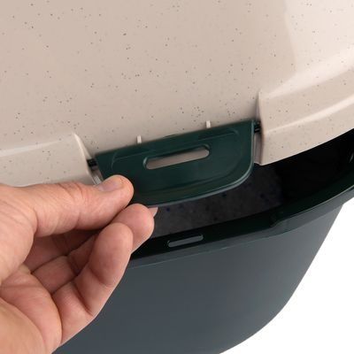 kooa Haubentoilette aus 90% recyceltem Plastik