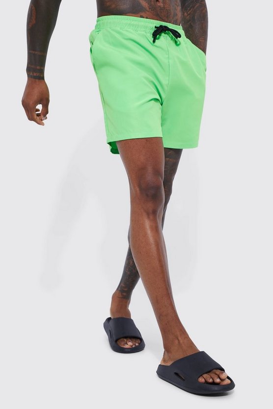 Mittellange Badehose