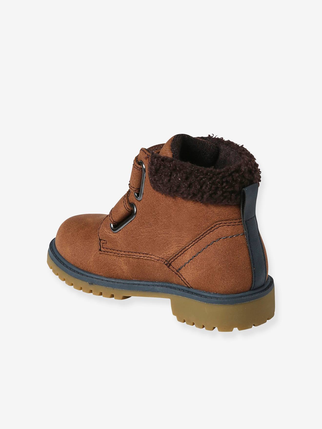 Boots scratchées enfant collection maternelle camel