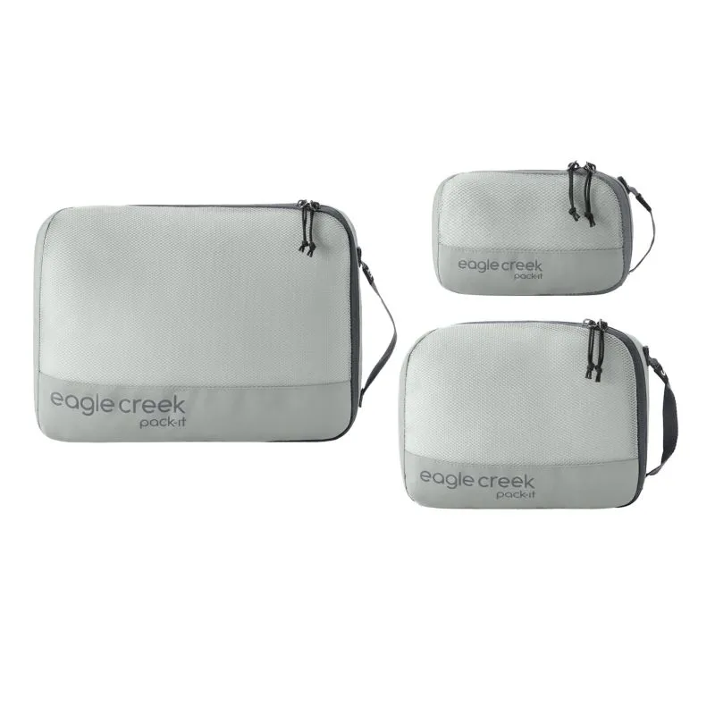 Eagle Creek Pack-It Reveal Packwürfel-Set - Storm grey