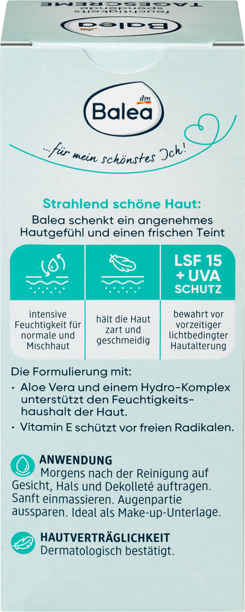 Gesichtscreme feuchtigkeitsspendend, 50 ml