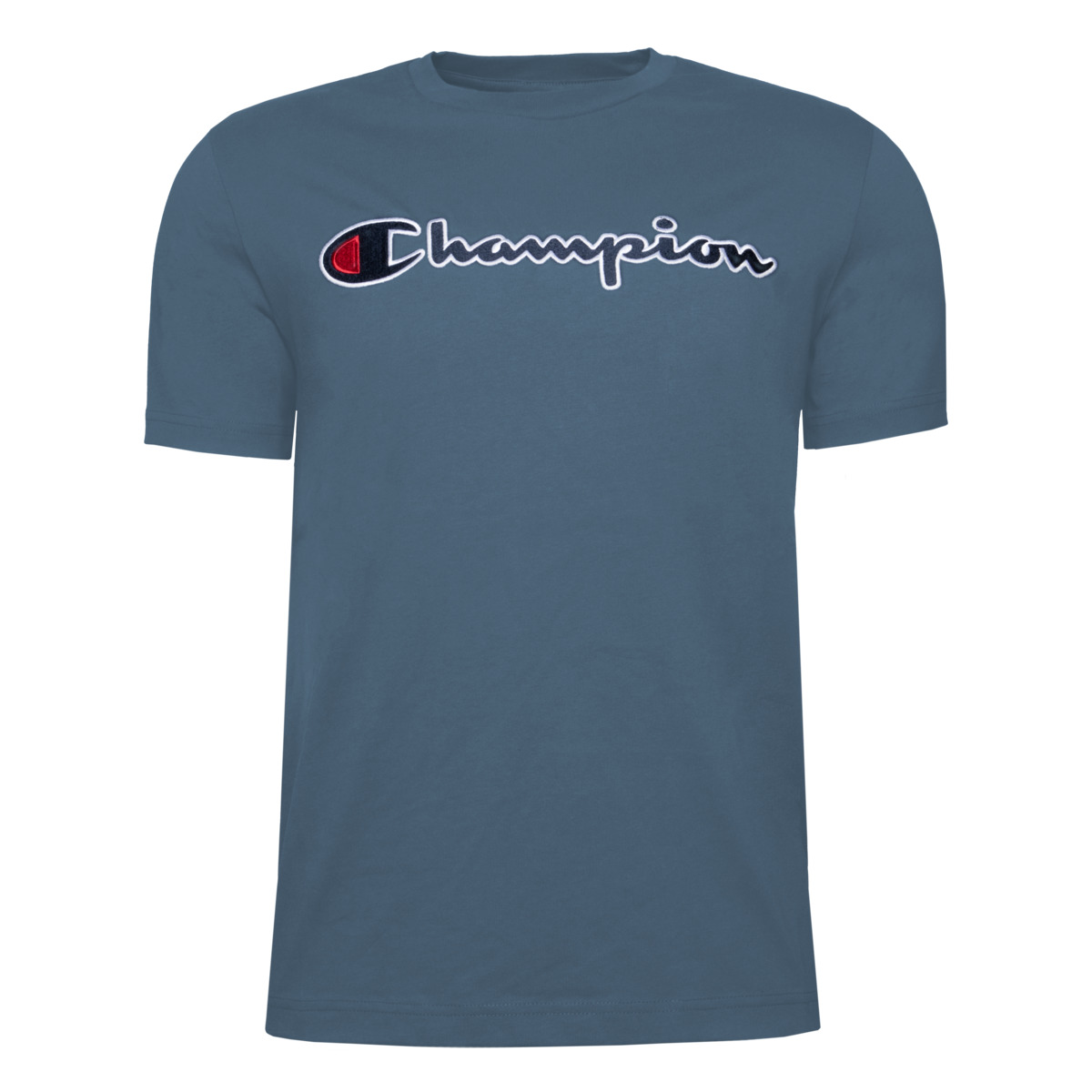 Champion Crewneck T-Shirt blau