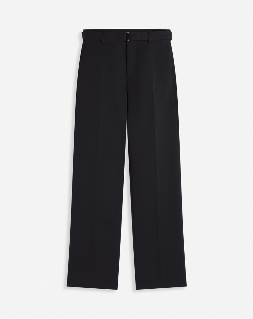 PANTALON DROIT FENDU