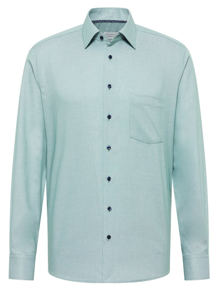 Eterna Hemd MODERN FIT in grün günstig kaufen