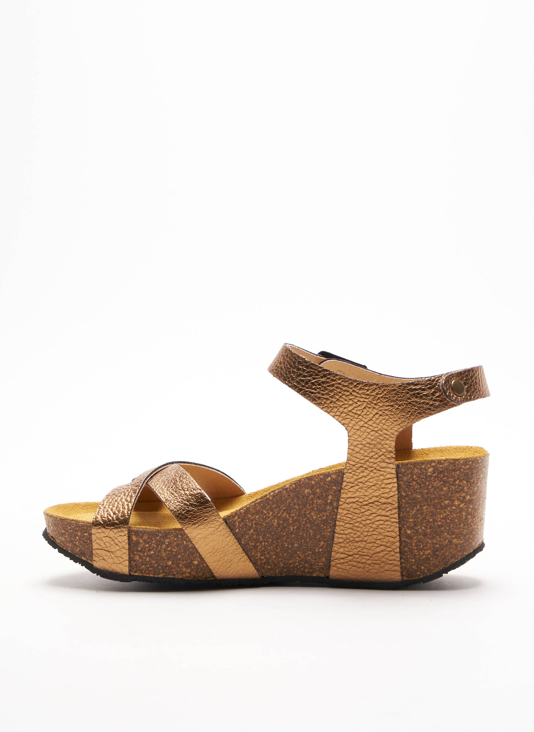Plakton Sandales Nu Pieds Femme couleur marron
