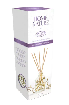 Duftende garderobe med bergamot og silke, dekorativ luftfrisker 90 ml