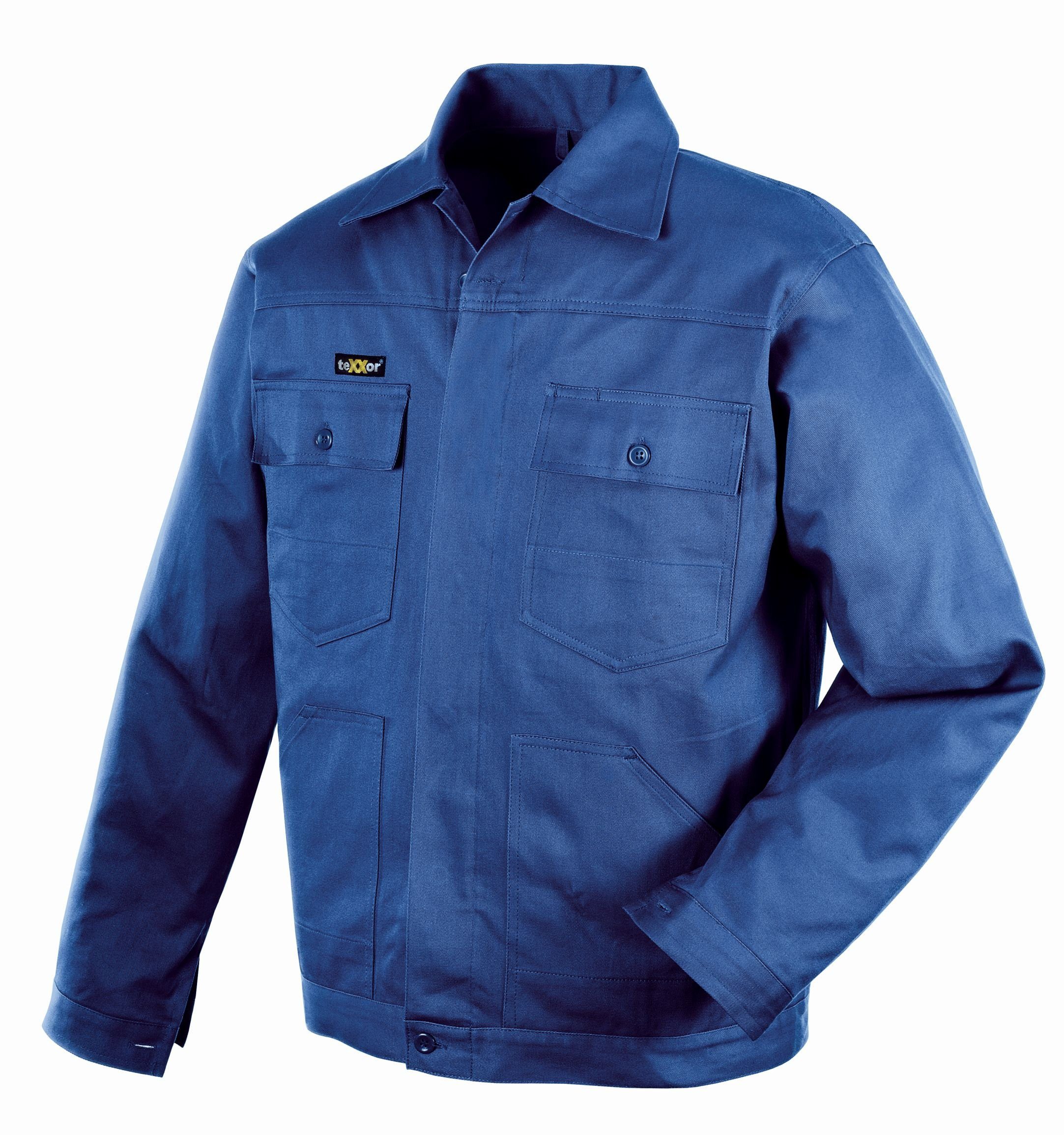 TRIZERATOP Arbeitsjacke Bundjacke 240 g/m² kornblau Größe 3XL