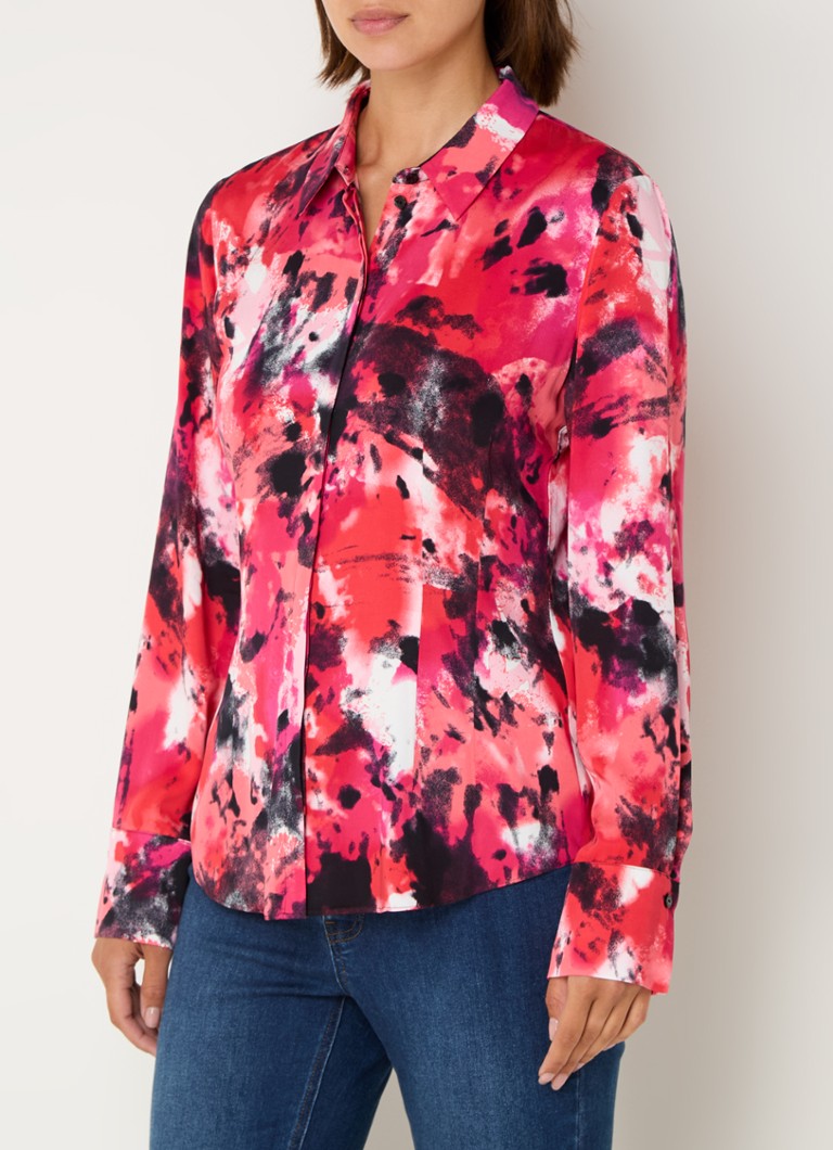 Chemisier Taifun à motif tie-dye