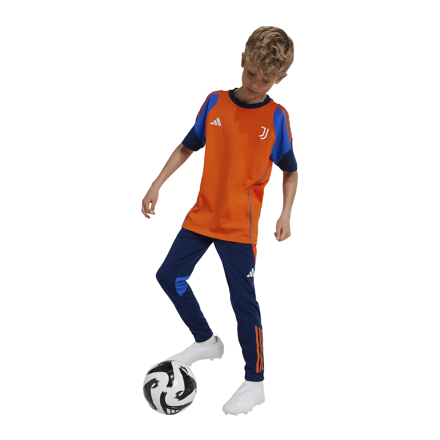 adidas Juventus Turin T-Shirt Kids Orange
