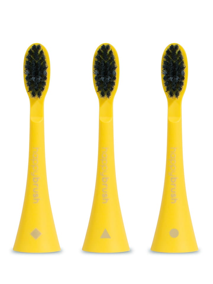Happy Brush 3er-Set: Aufsteckbürsten 